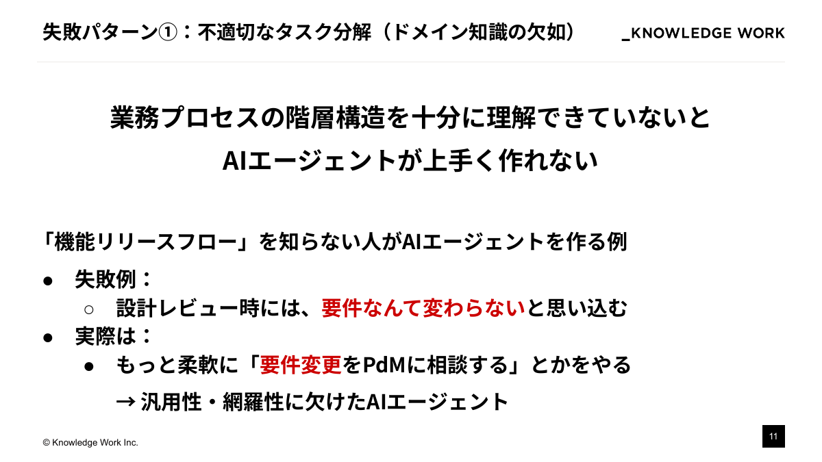 失敗しないAIエージェント開発：階層的タスク分解の実践 - ページ 11