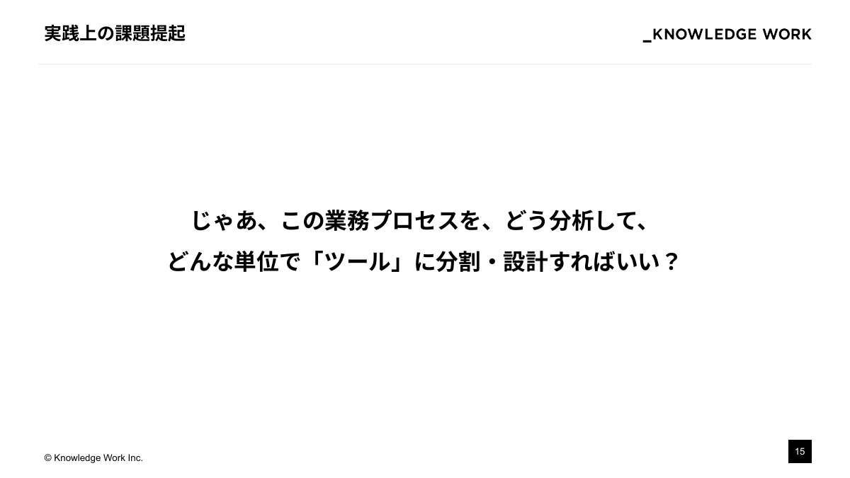 AI Agentを「期待通り」に動かすために ：設計アプローチの模索と現在地 - ページ 15