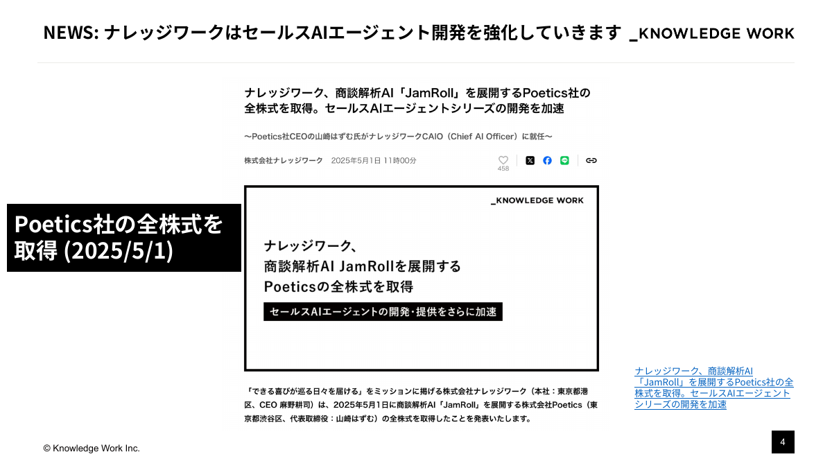 精度と価値を最大化！エンタープライズAIプロダクト開発・実装の勘所 - ページ 4